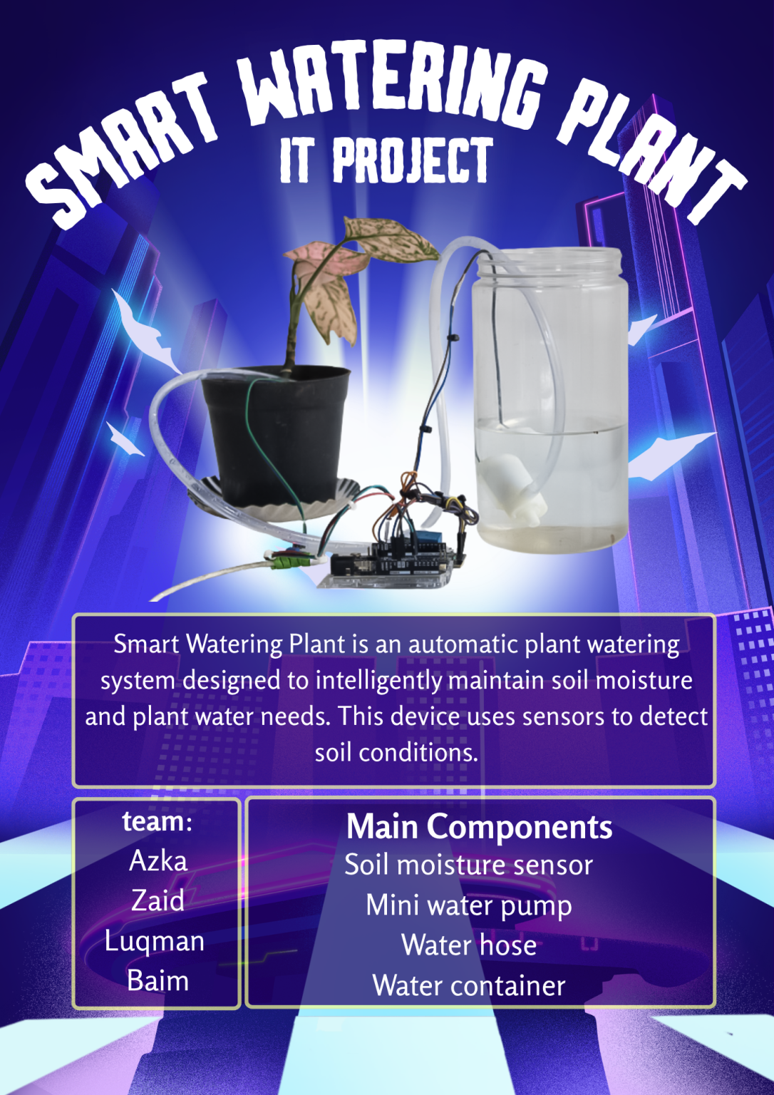 The Smart Watering Plants - Luqman